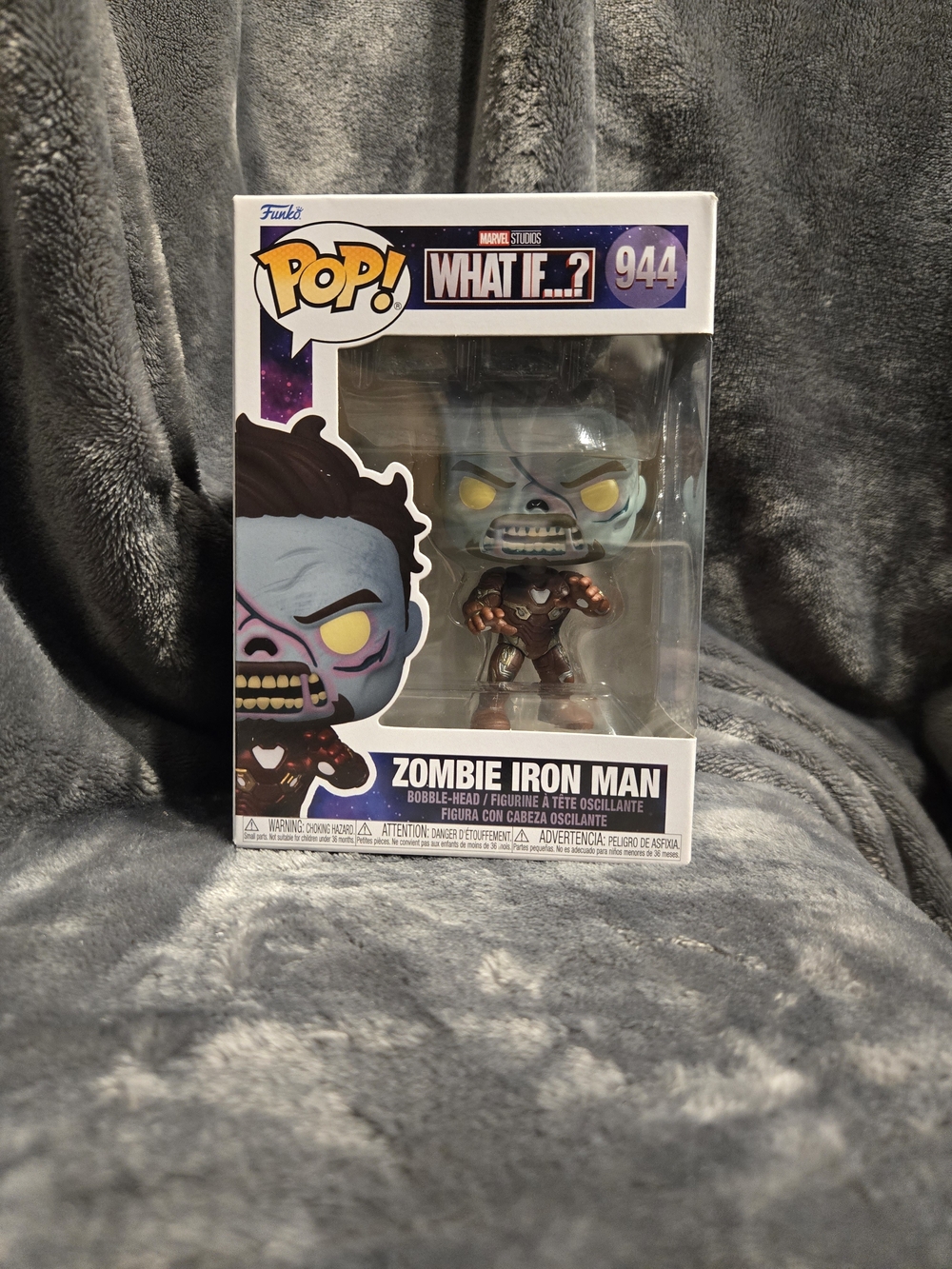 Funko Pop! Zombie Iron Man - Blue, Yellow & Brown